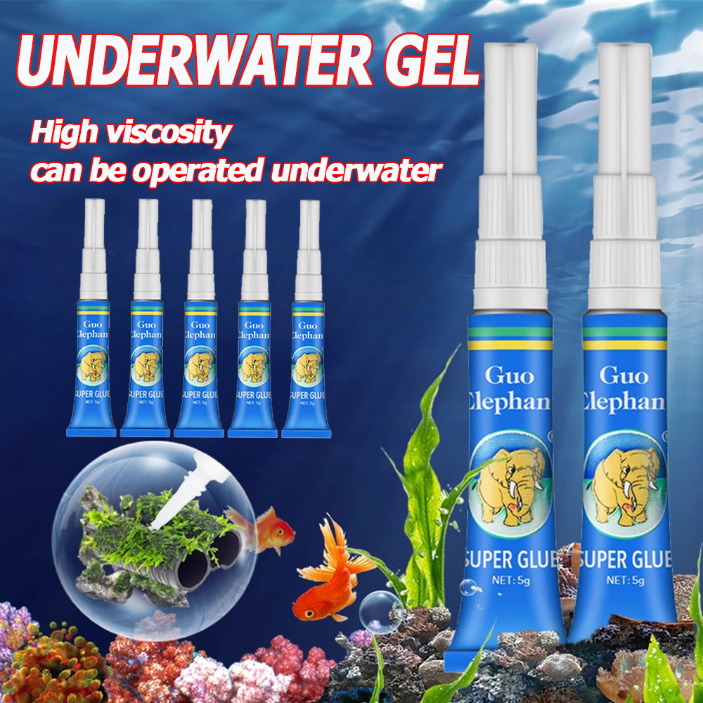Aquarium Driftwood - 3/5/10Pcs Fish Tank Landscaping Moss Glue