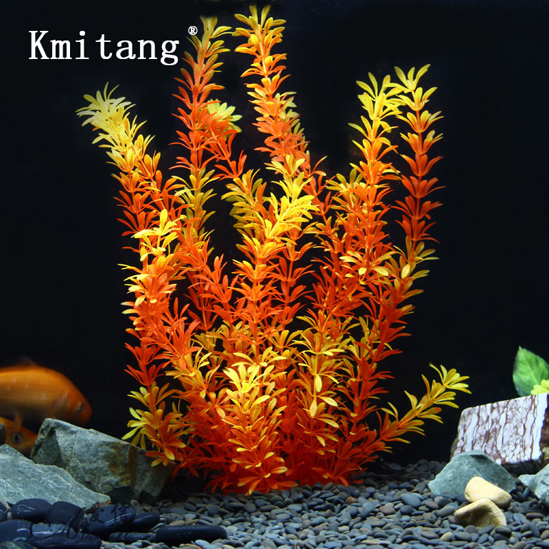 Aquarium Moss - 100cm Tropical Plants Large Artificial Water