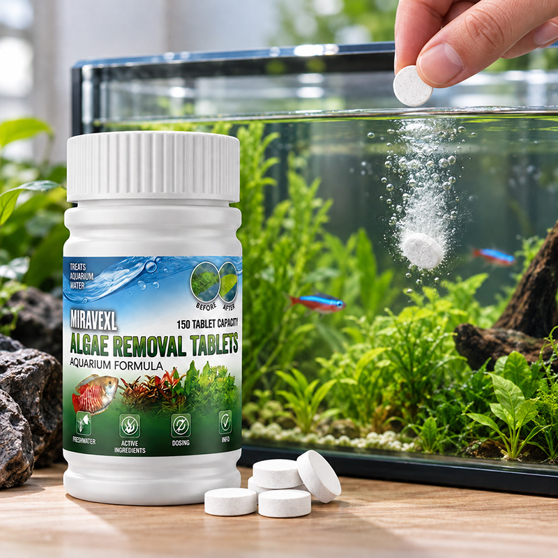 Planted Aquarium Cleaning - MIRAVEXL 150 Tablets Fish Tank Algae