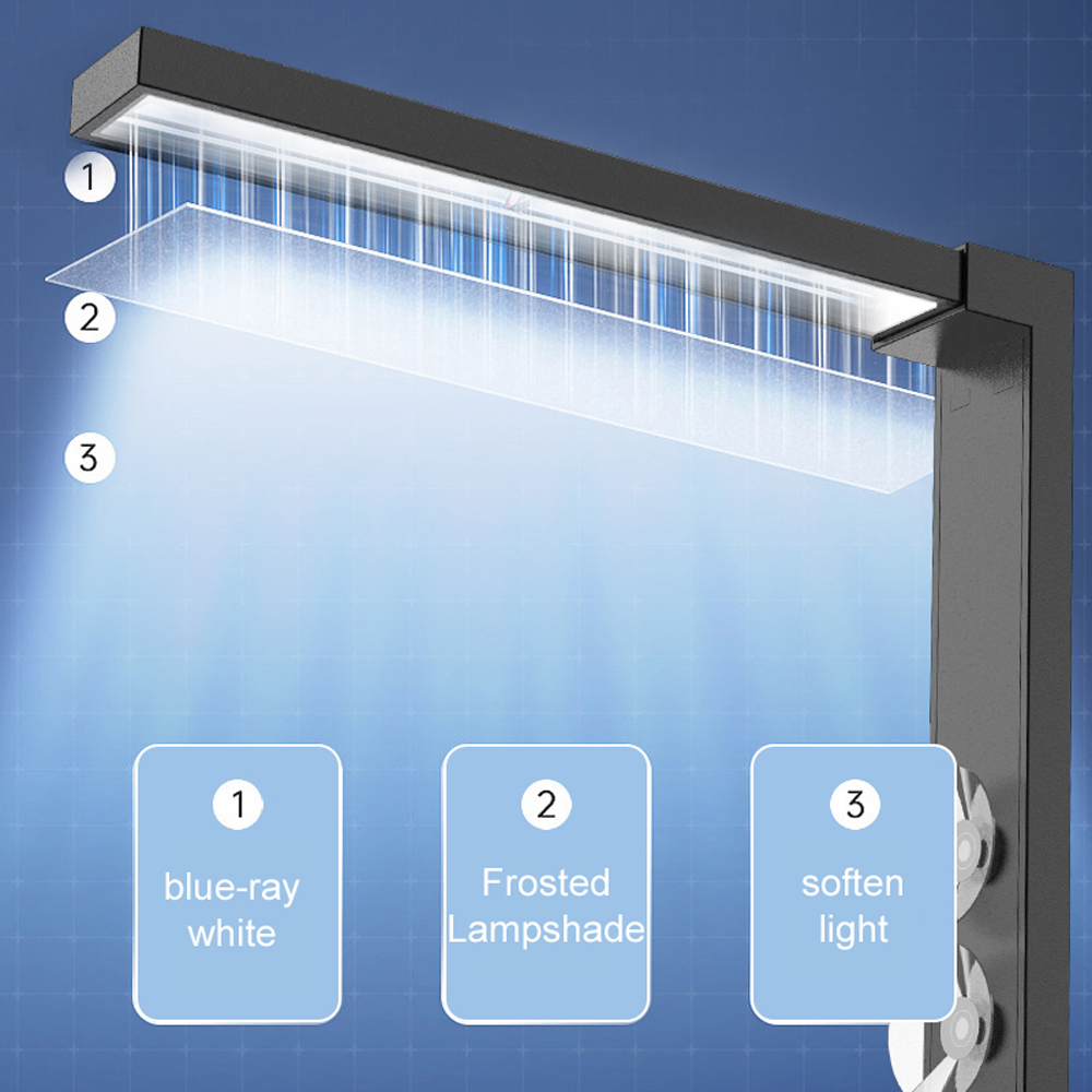 ABS Small Fish Bowl LED Light  - Aquarium Plant Light ulasan dan harga