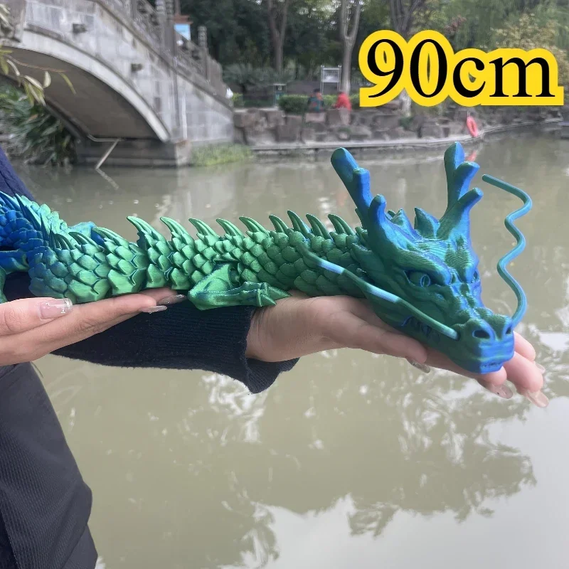 90cm 3D Printed Chinese Loong  - Planted Tank ulasan dan harga