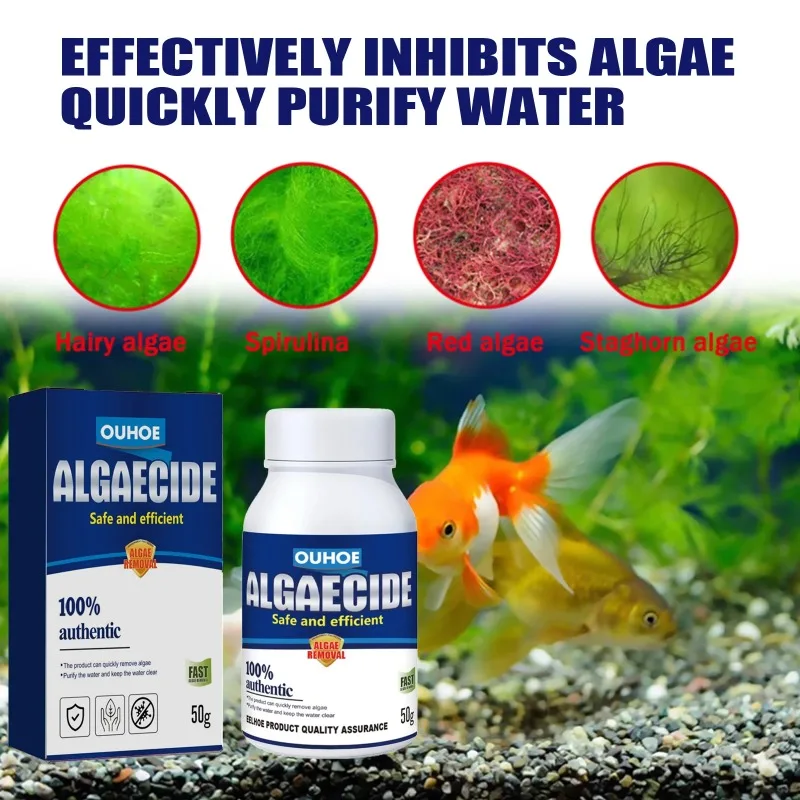 50g High Efficiency Algaecide  - Aquarium Moss ulasan dan harga