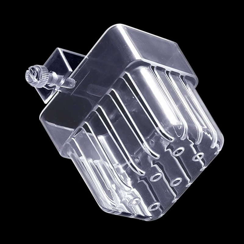 Aquarium Plant Holder Transpar - Plant Aquarium Pot ulasan dan harga