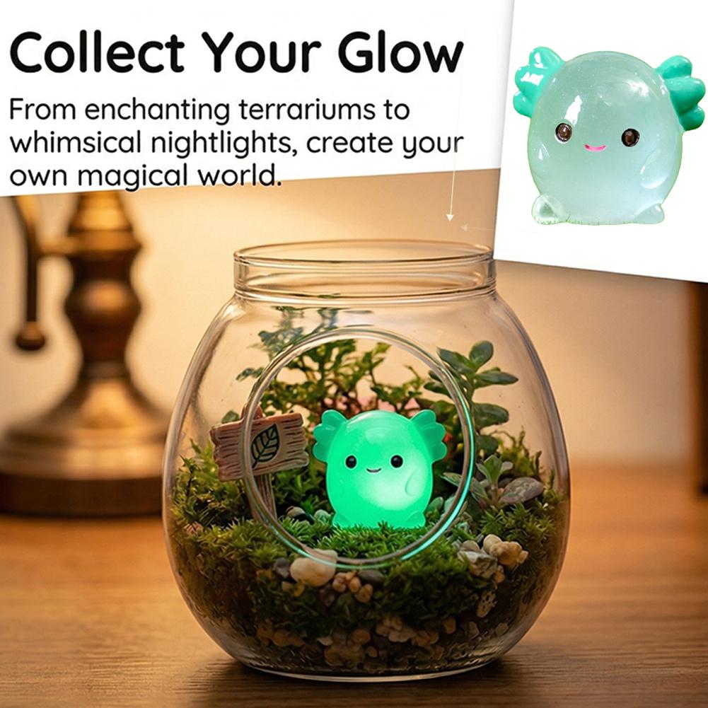 Luminous Axolotl Miniatures Gl - Aquarium Moss ulasan dan harga