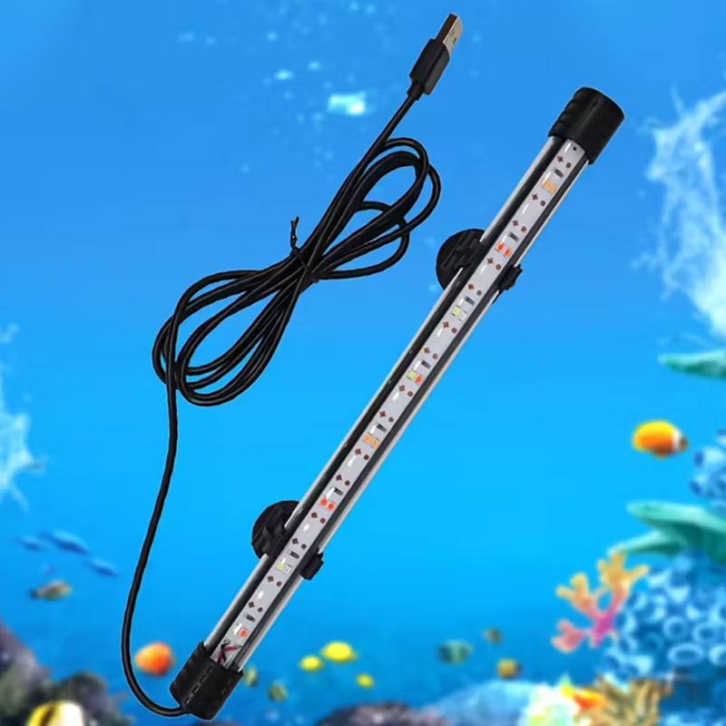 17-47CM USB Plug Aquarium Ligh - Aquarium Plant Substrate ulasan dan harga