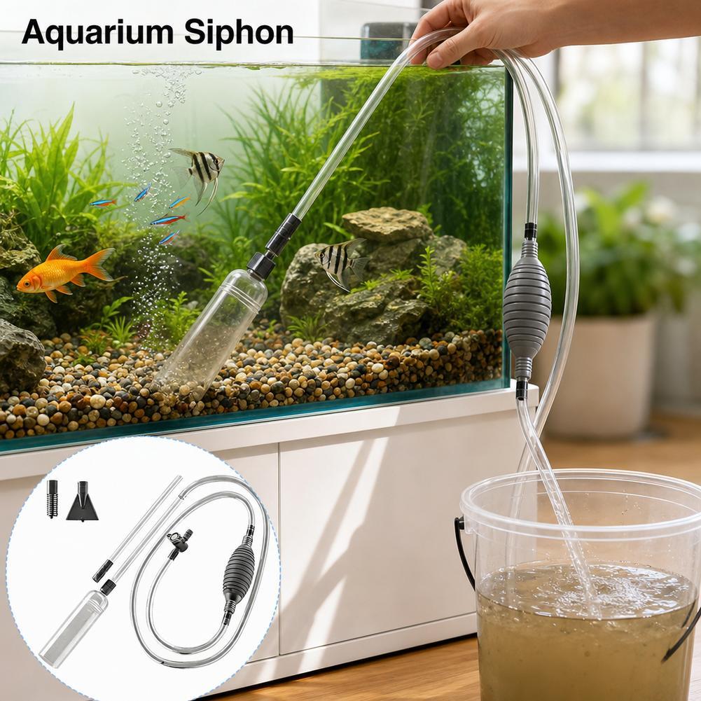 Aquarium Fish Tank Water Excha - Planted Aquarium Cleaning ulasan dan harga