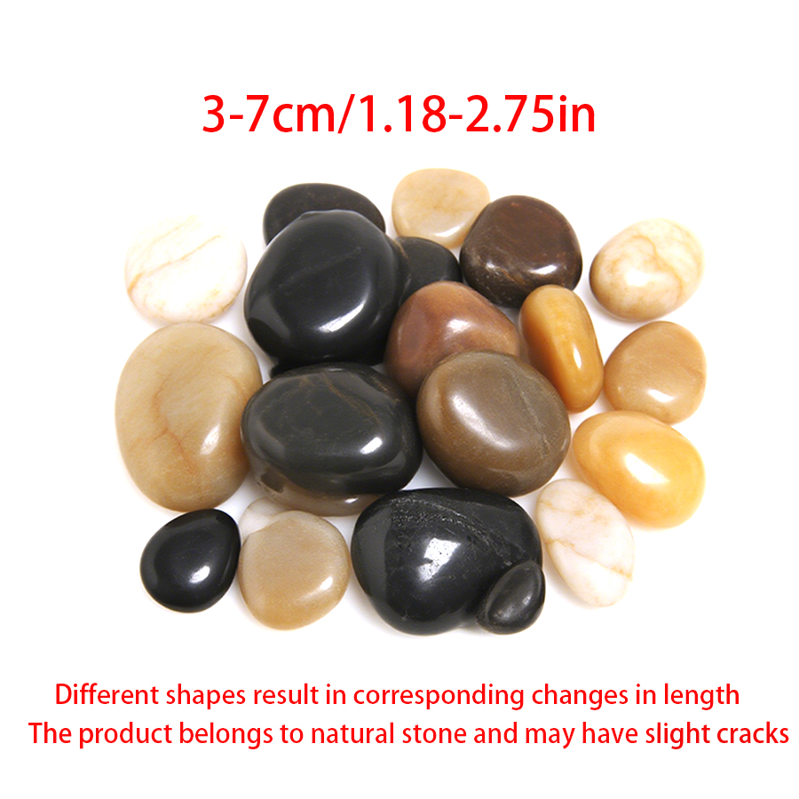 300-700g Smooth River Pebbles, - Plant Aquarium Pot ulasan dan harga