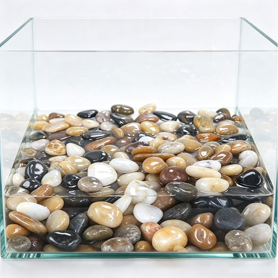 300-700g Smooth River Pebbles, - Plant Aquarium Pot ulasan dan harga