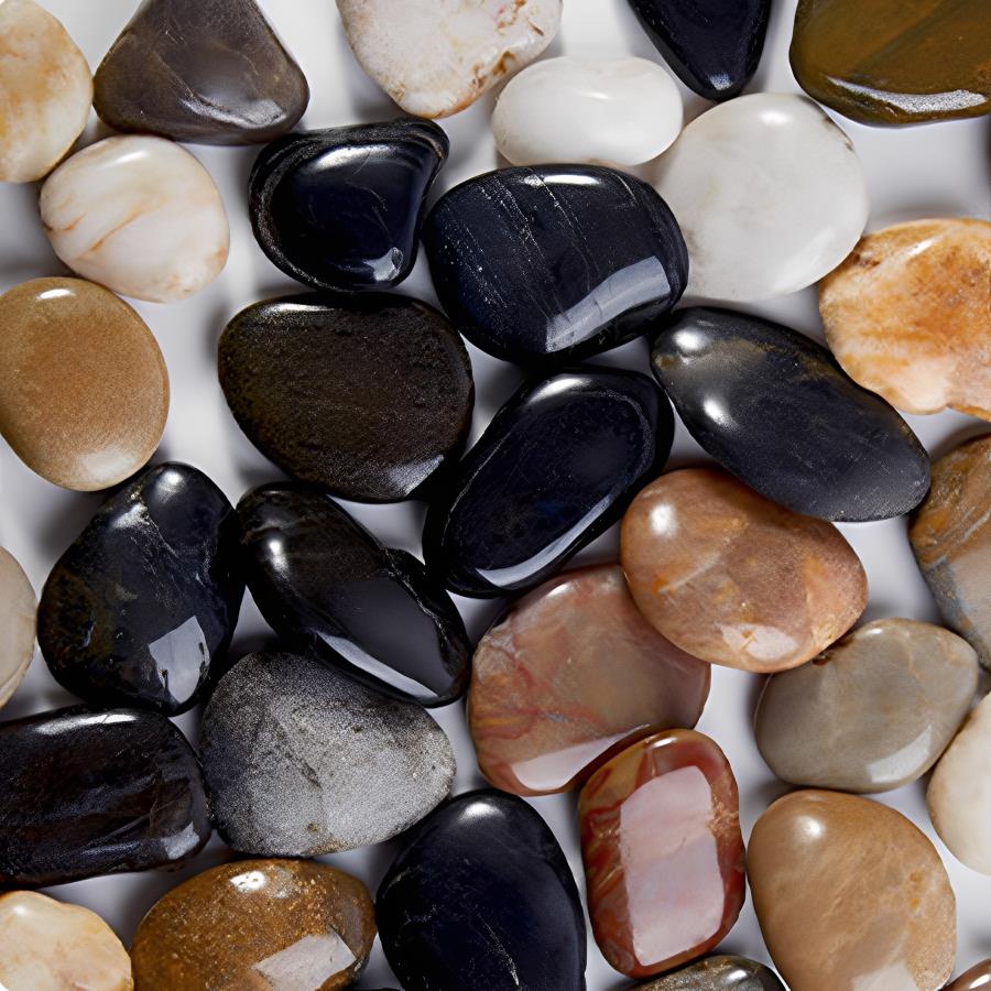 300-700g Smooth River Pebbles, - Plant Aquarium Pot ulasan dan harga