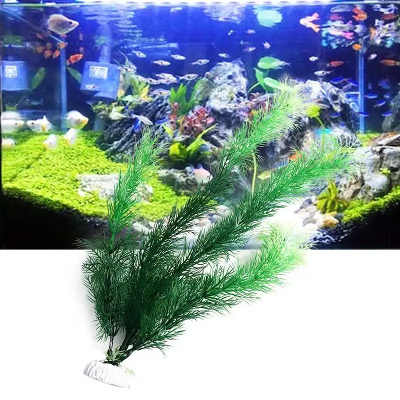 Artificial Aquarium Decor Plan - Aquarium Plants Live ulasan dan harga