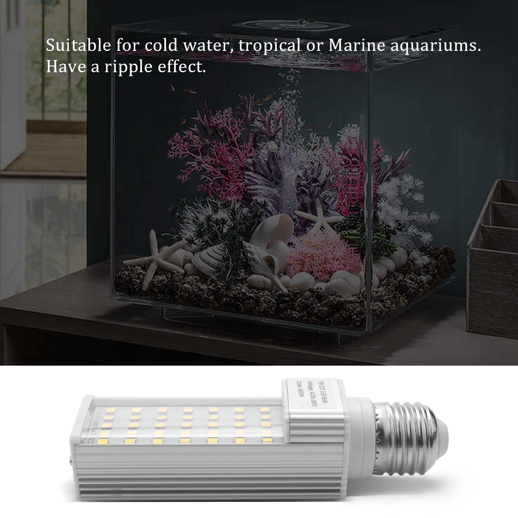 A56P-Fishpod White Plant Aquar - Aquarium Plant Light ulasan dan harga