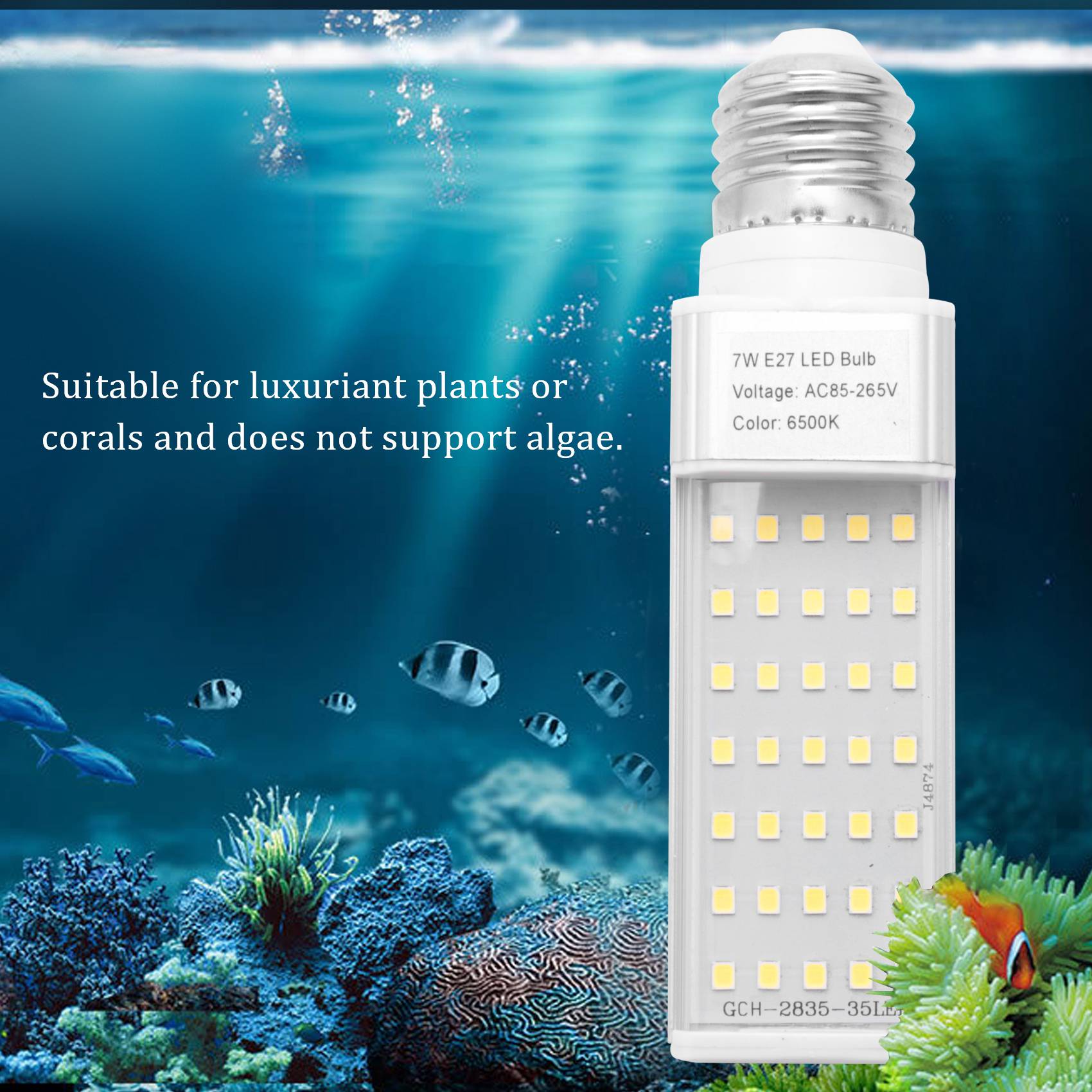 A56P-Fishpod White Plant Aquar - Aquarium Plant Light ulasan dan harga