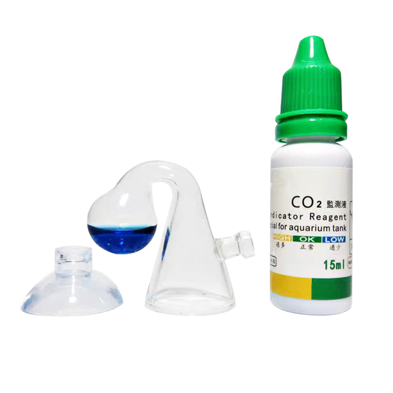 Aquarium CO2 Indicator DIY Fis - Aquarium Liquid Carbon ulasan dan harga