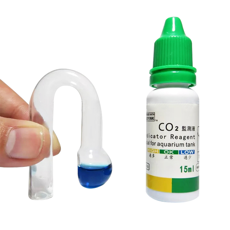Aquarium CO2 Indicator DIY Fis - Aquarium Liquid Carbon ulasan dan harga