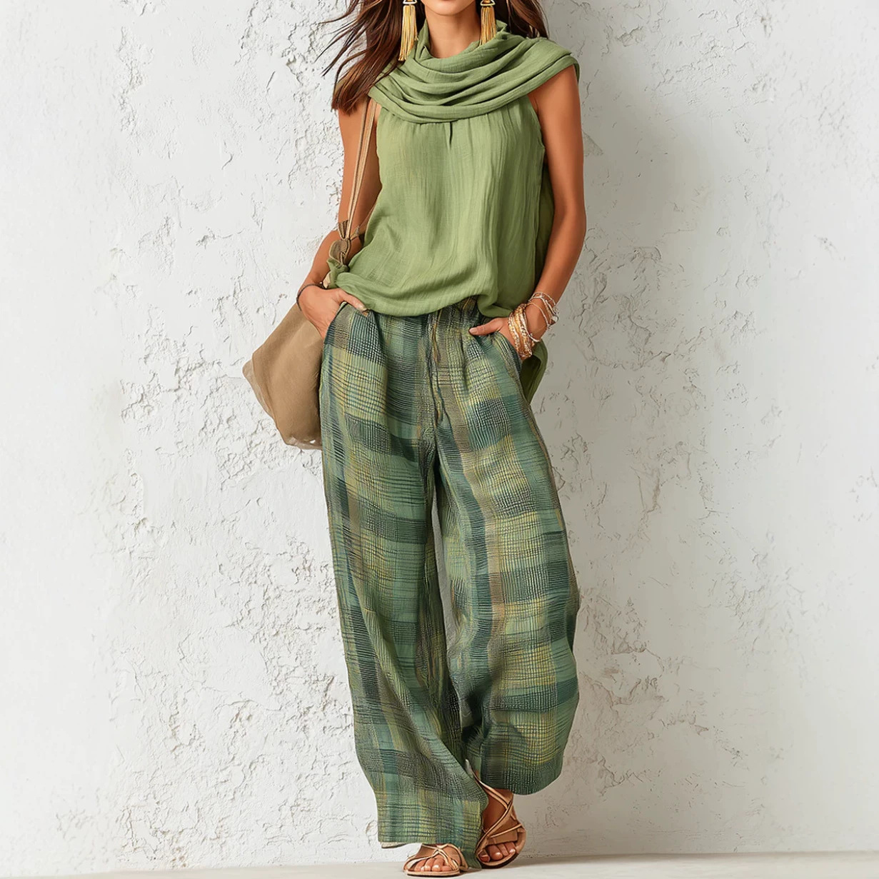 2026 New Women Fashion Boho Gr - Planted Tank ulasan dan harga