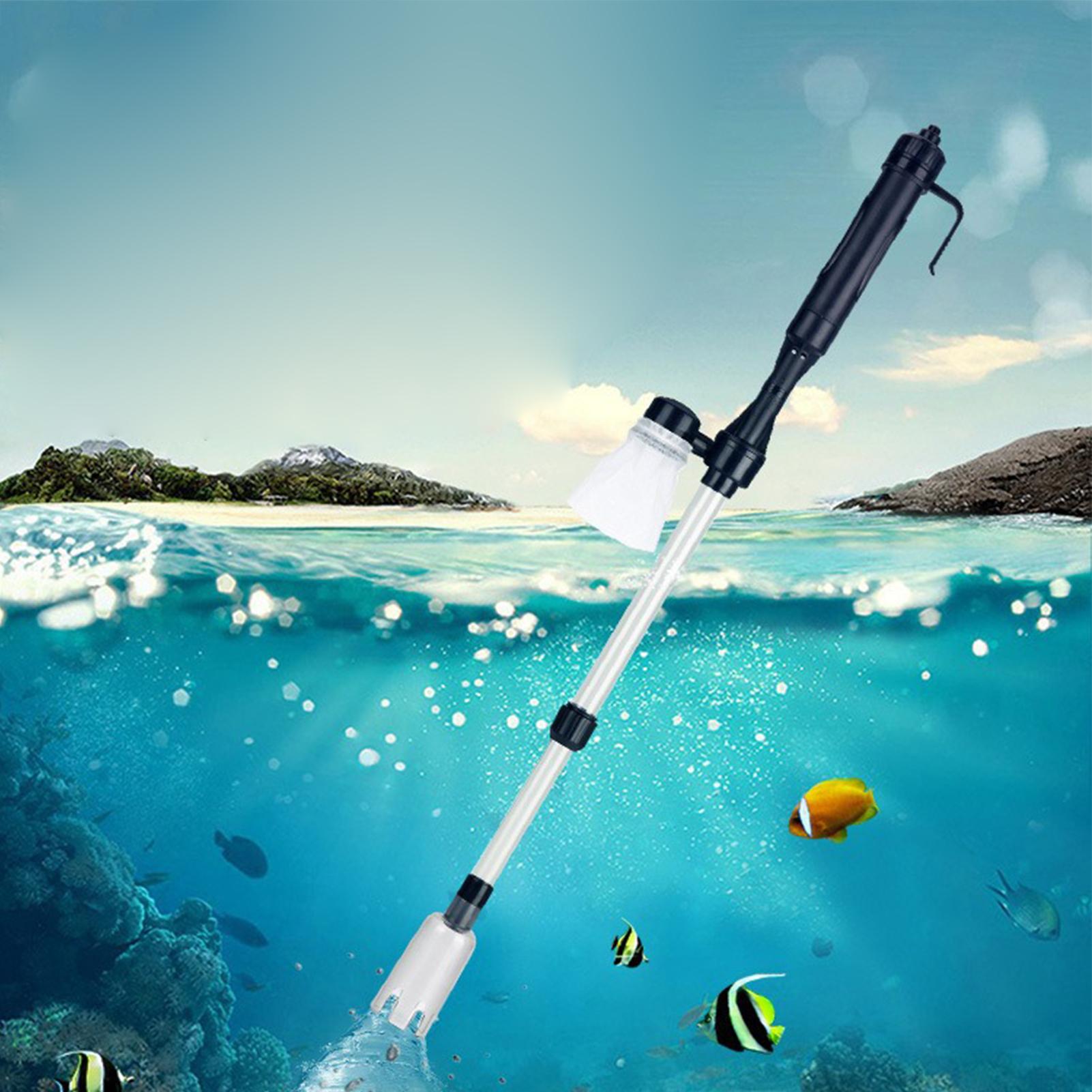 Aquarium Vacuum Gravel Cleaner - Planted Aquarium Cleaning ulasan dan harga
