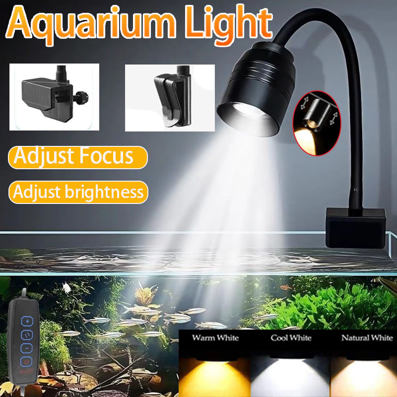 USB Aquarium Light Lighting pl - Aquarium Plant Light ulasan dan harga