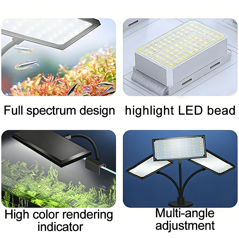Aquarium Fish Tank Full Spectr - Aquarium Plant Light ulasan dan harga