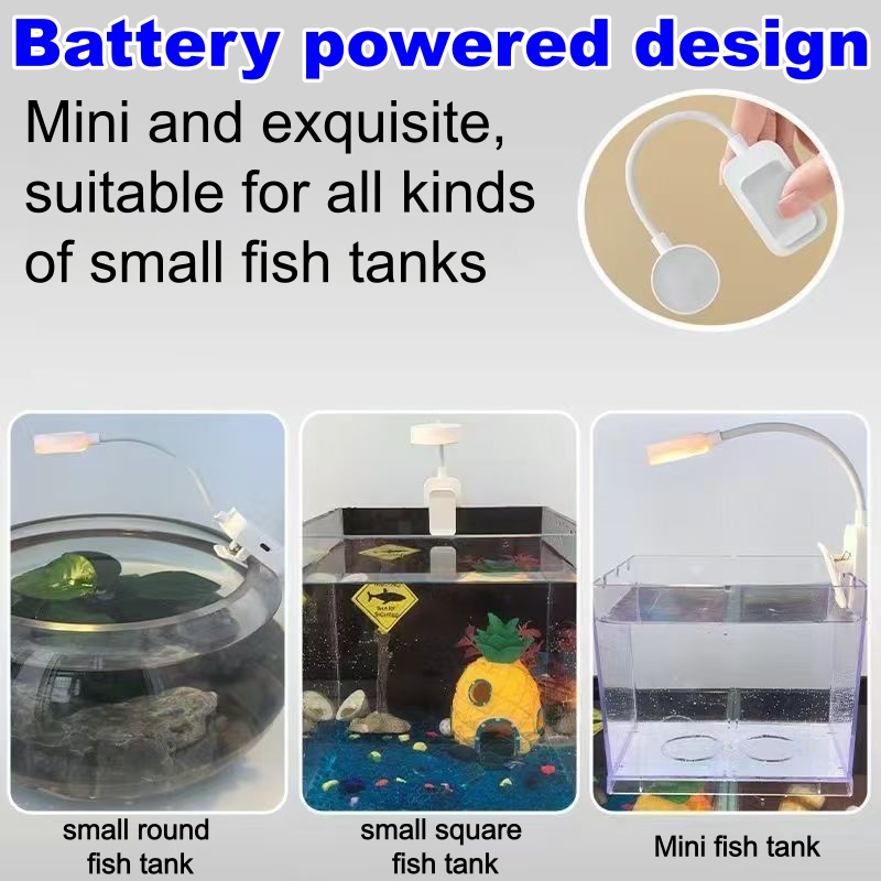 LED Aquarium Light Clip On Fis - Aquarium Plant Light ulasan dan harga