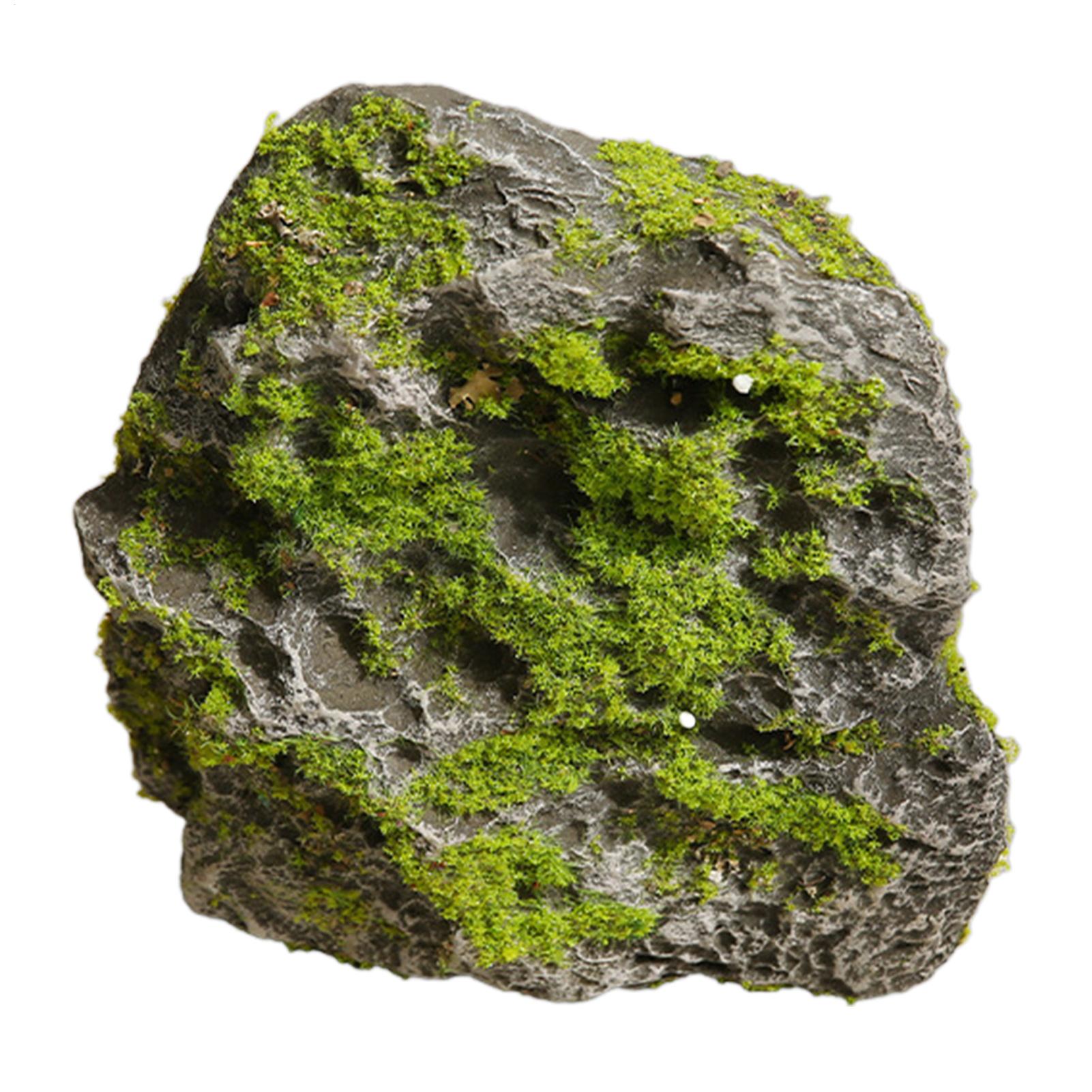 Faux Rock Realistic Moss Stone - Aquarium Moss ulasan dan harga