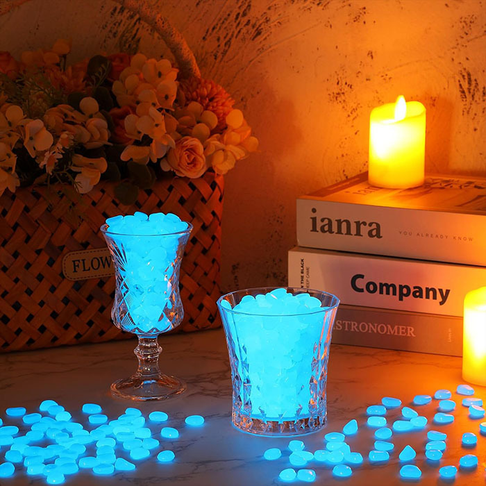 Colorful Glow In The Dark Lumi - Plant Aquarium Pot ulasan dan harga