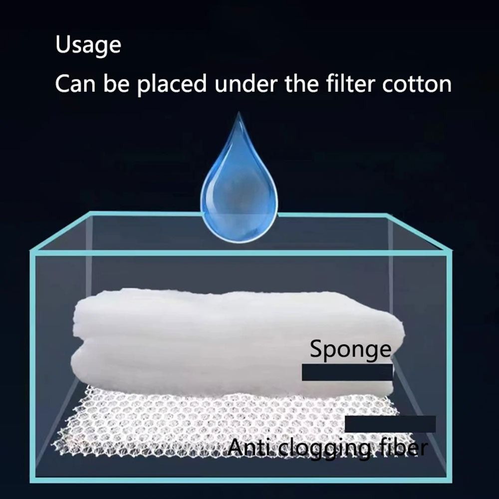 3D Aquarium Filtration Fiber P - Aquarium Liquid Carbon ulasan dan harga