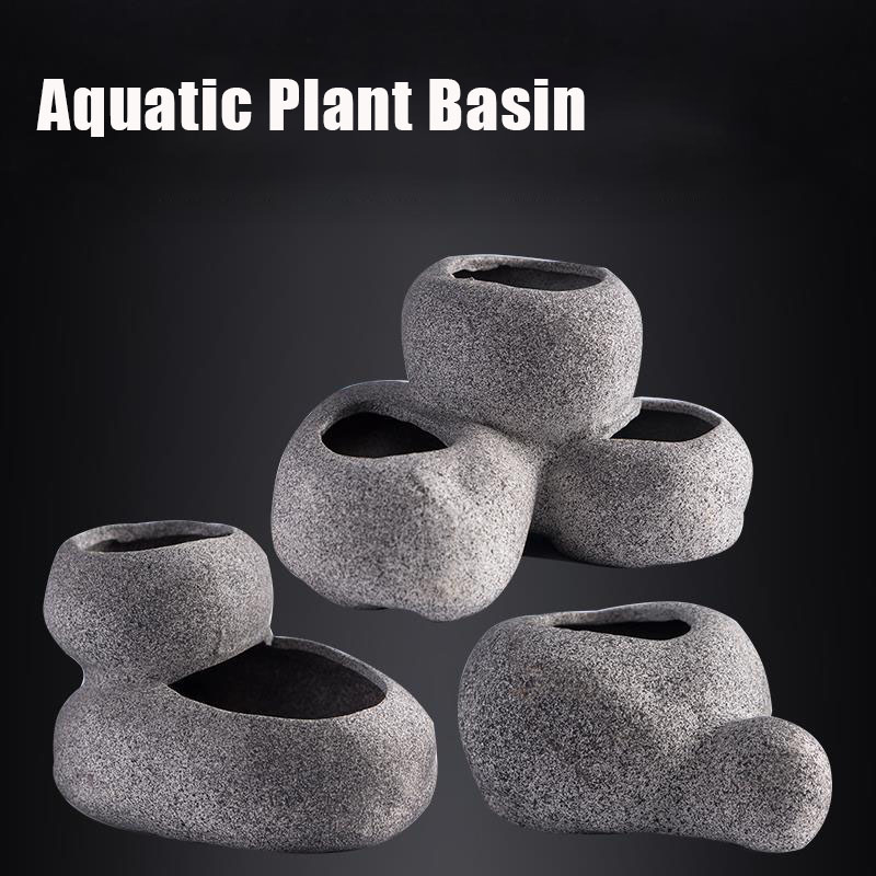 Fish Shrimp Incubation Shelter - Plant Aquarium Pot ulasan dan harga