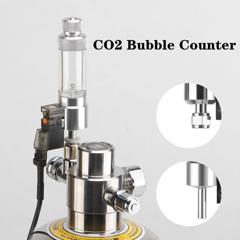 DIY Aquarium CO2 Bubble Counte - Aquarium Liquid Carbon ulasan dan harga