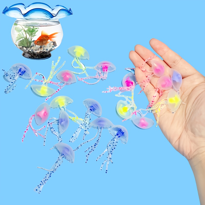 Luminous Simulation Jellyfish  - Aquarium Plants Live ulasan dan harga