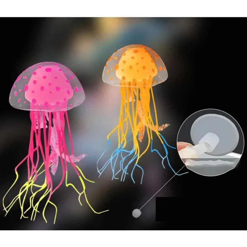 Artificial Swim Luminous Jelly - Live Plant Aquarium ulasan dan harga