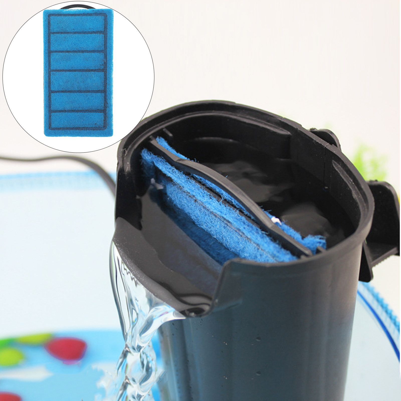 3Pcs Aquarium Filter Pad Premi - Aquarium Planted Tank Filter ulasan dan harga