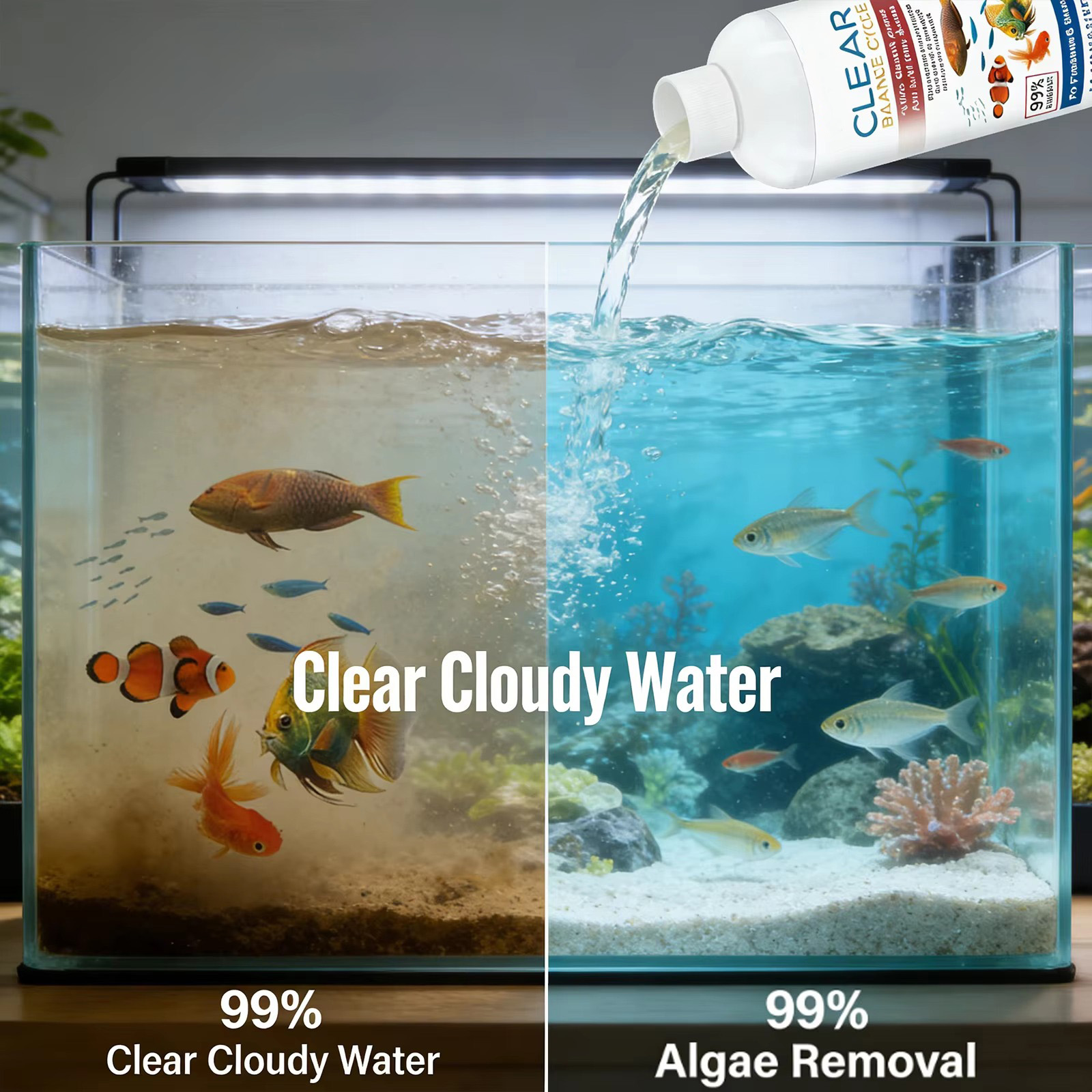 Fish Tank Water Purifier & Met - Planted Aquarium Cleaning ulasan dan harga