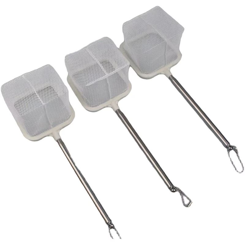 Stainless Steel Fine Net Fishi - Planted Aquarium Cleaning ulasan dan harga
