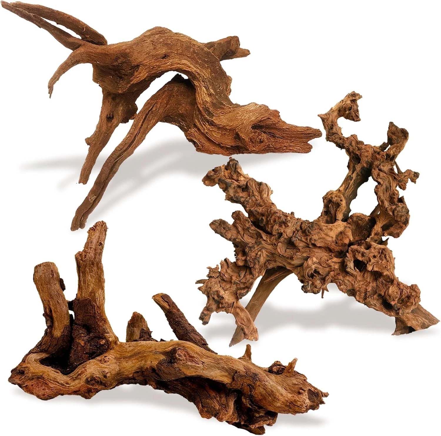 15-20CM 1Pc Natural Driftwood  - Aquarium Driftwood ulasan dan harga