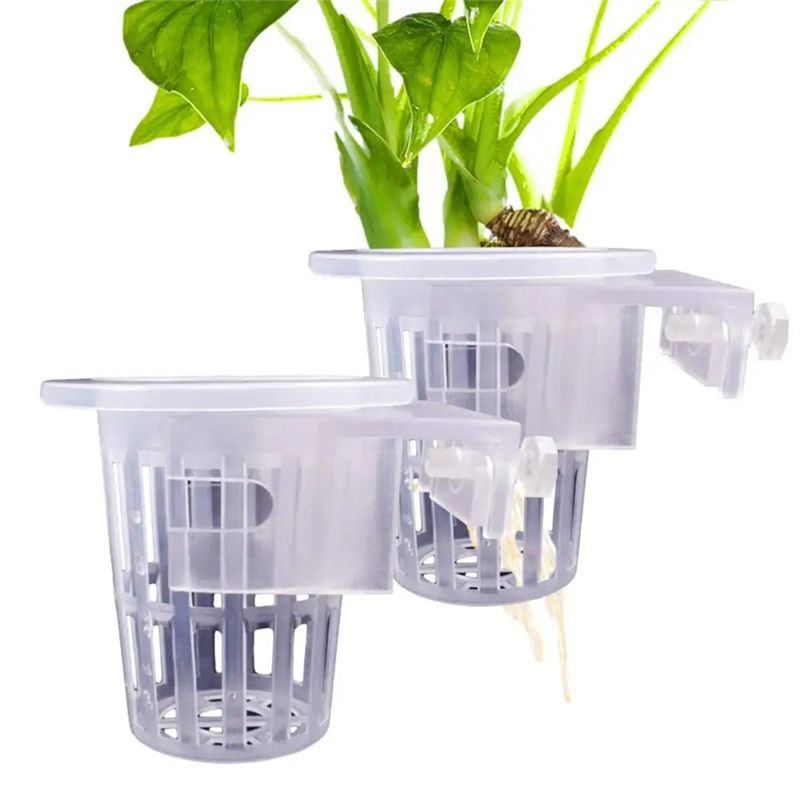 A7THK-2Pcs Transparent Hanging - Aquarium Plant Holder ulasan dan harga