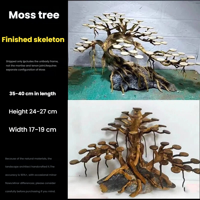 Aquarium Landscaping Moss Tree - Aquarium Driftwood ulasan dan harga