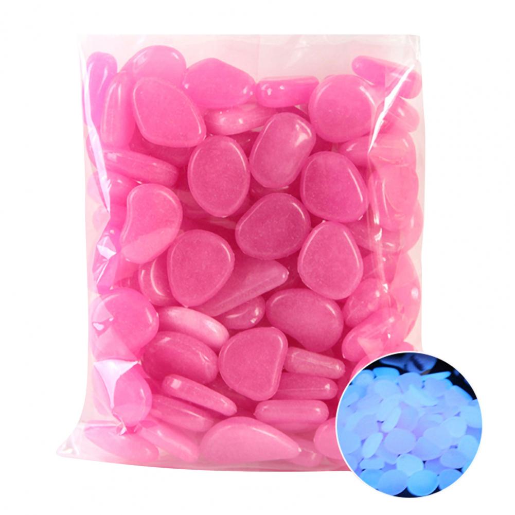 50Pcs Glow Pebble Irregular Sh - Plant Aquarium Pot ulasan dan harga