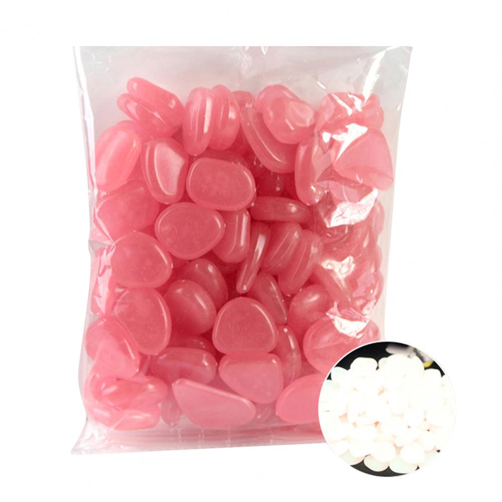 50Pcs Glow Pebble Irregular Sh - Plant Aquarium Pot ulasan dan harga