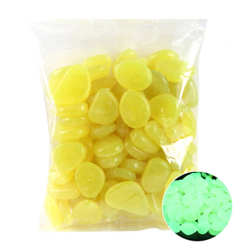 50Pcs Glow Pebble Irregular Sh - Plant Aquarium Pot ulasan dan harga