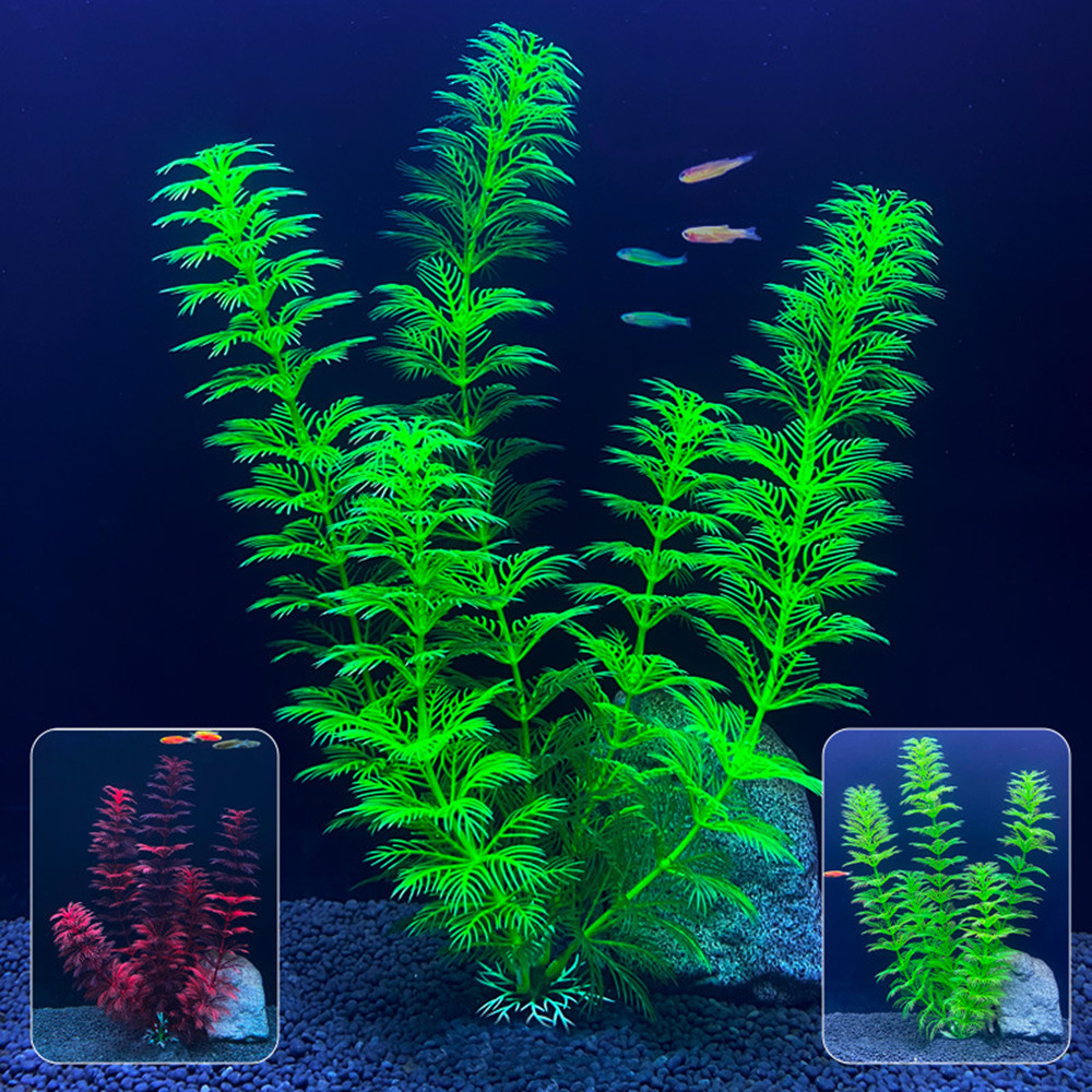 14cm - 30cm Fake Aquarium Plan - Aquarium Plants Live ulasan dan harga