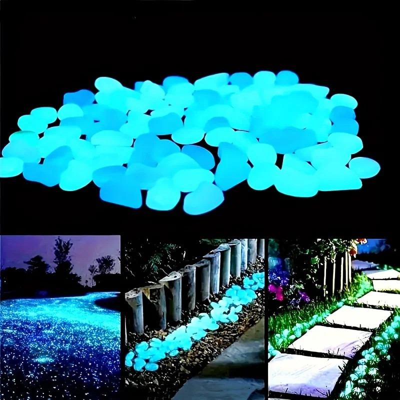 100pcs Resin Luminous Stones G - Plant Aquarium Pot ulasan dan harga