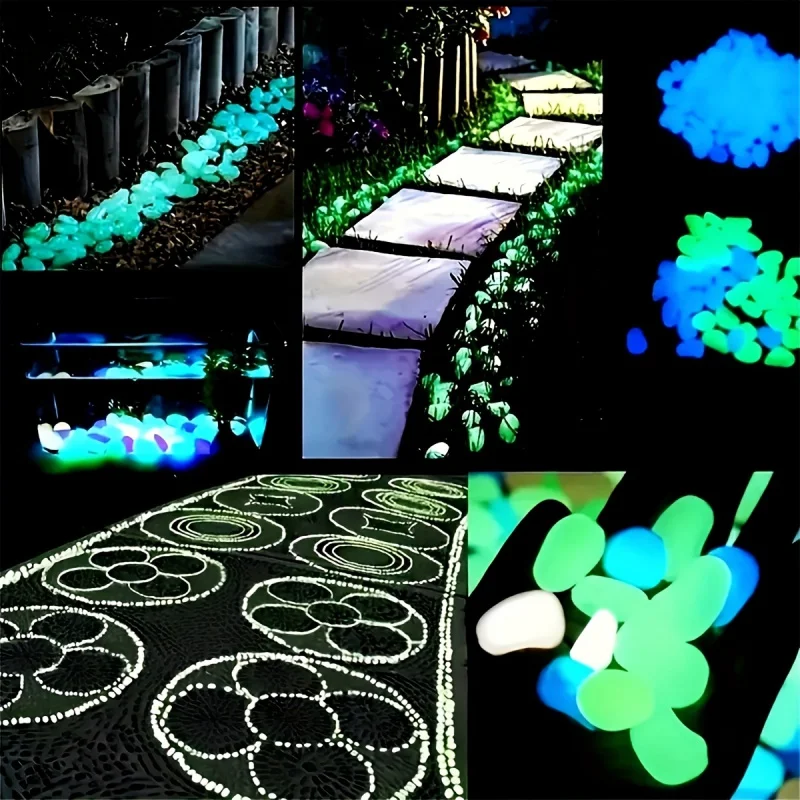 100pcs Resin Luminous Stones G - Plant Aquarium Pot ulasan dan harga