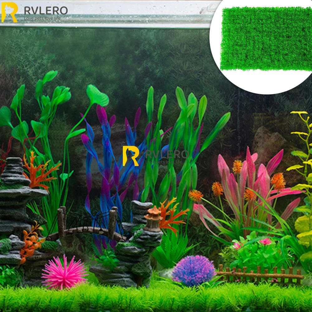 Artificial Grass Lawn Aquarium - Aquarium Plants Live ulasan dan harga