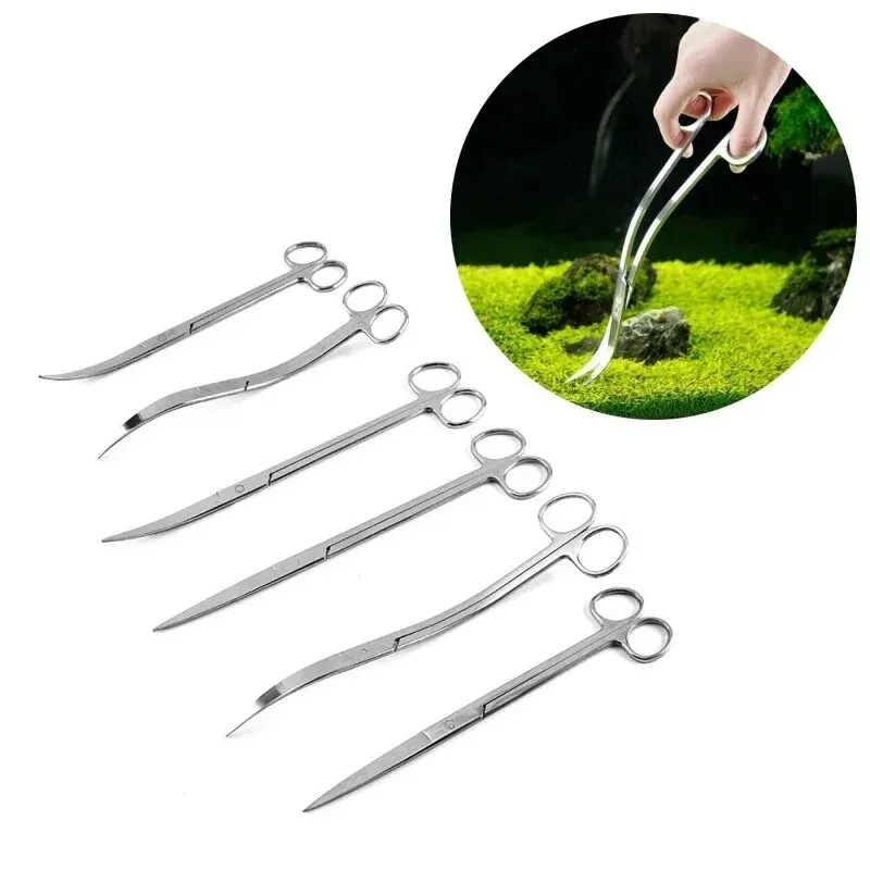 Aquarium Scissors,Extra Long S - Planted Aquarium Cleaning ulasan dan harga