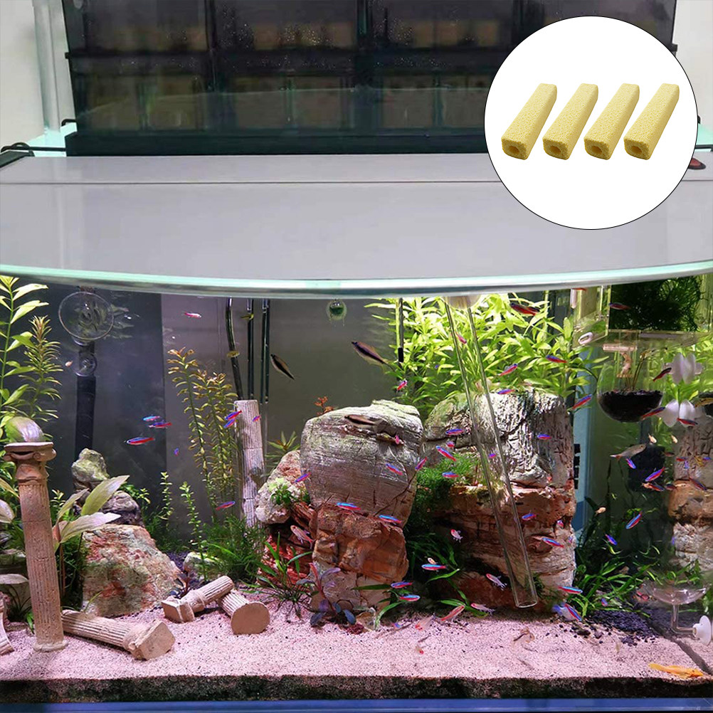 4Pcs Fish Tank Filter Media Ce - Aquarium Planted Tank Filter ulasan dan harga