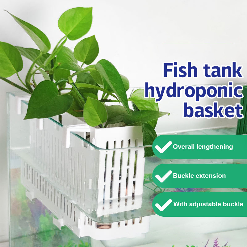 【F】Fish Tank Hanging Planter A - Aquarium Plant Holder ulasan dan harga