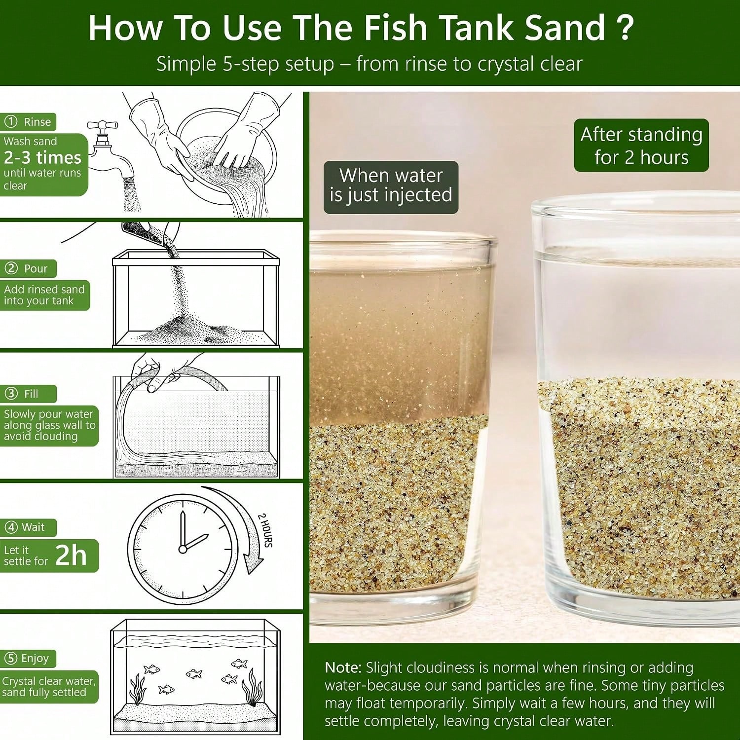 0.4-0.8mm White Aquarium Sand, - Aquarium Plant Substrate ulasan dan harga