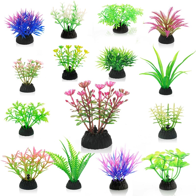 Simulation Artificial Plants P - Aquarium Plant Substrate ulasan dan harga